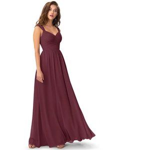 Bridesmaid Dress - Azazie Raine in Cabernet - Size A8